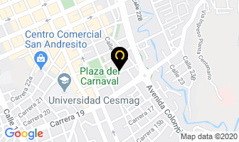 Mapa de M.v. Representaciones -  Ferreteria en Pasto