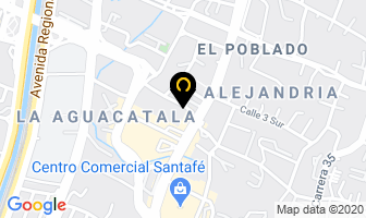 Mapa de Mv2 Audio & Comunicaciones en Medellín