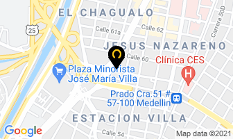 Mapa de Myf Curvos en Medellín