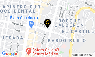 Mapa de Myr Ingeniería Ltda. en Bogotá D.C