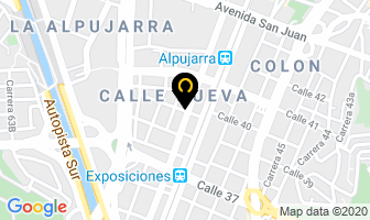 Mapa de Mys Maquinaria en Medellín