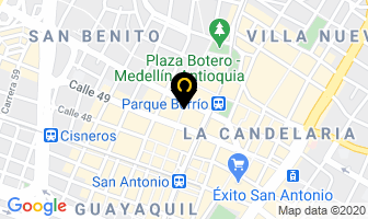 Mapa de Naccel Medellin en Medellín
