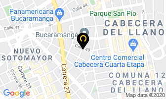 Mapa de Naceres Ltda. en Bucaramanga