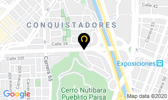 Mapa de Nacho Libre Campeón De La Comida Rápida en Medellín