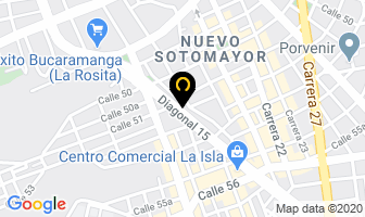 Mapa de * Nacional De Aluminios Ltda * en Bucaramanga