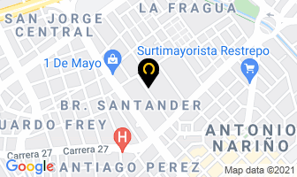 Mapa de Nacional De Espumas en Bogotá D.C