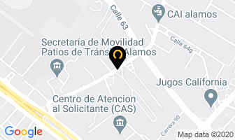 Mapa de Nacional De Pavimentos S.a. en Bogotá D.C