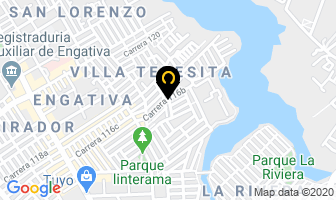 Mapa de Nacional De Secadores Ltda. en Bogotá D.C