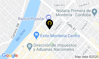 Mapa de Nacional De Tornillos en Montería