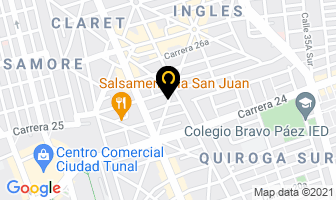 Mapa de Nacional De Tríplex en Bogotá D.C