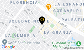 Mapa de Nacional De Urnas en Bogotá D.C