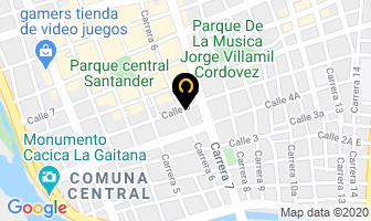 Mapa de Nacional De Vidrios en Neiva