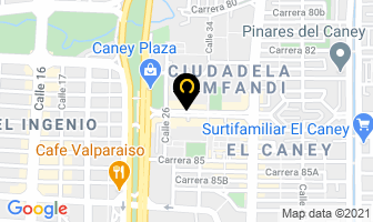 Mapa de Nails & Nails en Cali