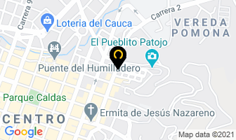 Mapa de Nakar Bio-estética en Popayán