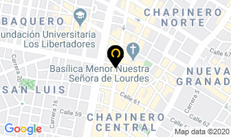 Mapa de Namacon Servicios Ltda en Bogotá D.C