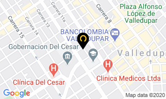 Mapa de Nancy Fernández De Esquivia en Valledupar