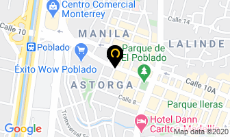 Mapa de Nano Proteccion en Medellín