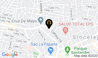 Mapa de Nantas Ltda en Sincelejo