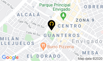 Mapa de Nápoles Pizzas en Envigado