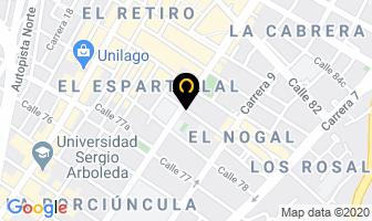 Mapa de Napolitana Express en Bogotá D.C