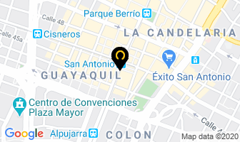 Mapa de Naranja Limón en Medellín