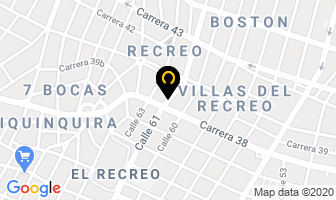 Mapa de Narváez Márquez Pablo Emilio en Barranquilla