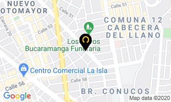 Mapa de Nases Est S.a.s en Bucaramanga