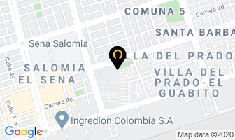Mapa de Nathy's Party en Cali
