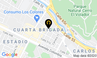 Mapa de National Diamond Ltda. en Medellín