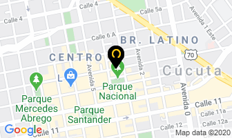 Mapa de National Segurity en Cúcuta