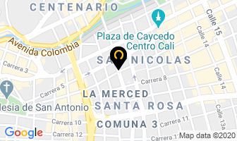 Mapa de Natural Beaoty en Cali