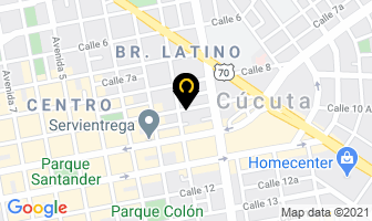 Mapa de Natural Store en Cúcuta