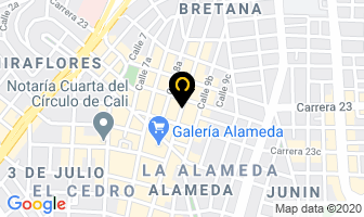 Mapa de Natural World Eternity Ltda. en Cali