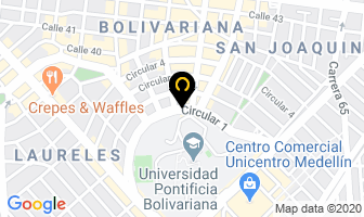 Mapa de Ncg Comunicaciones en Medellín