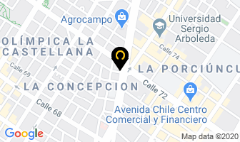 Mapa de Negocio Sin Información en Bogotá D.C