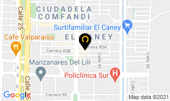 Mapa de Negocios E Inversiones Medina en Cali