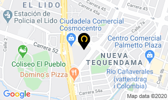 Mapa de Negocios Y Divisas De Occidente en Cali