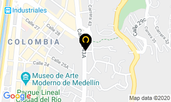 Mapa de Nemco Ltda. en Medellín
