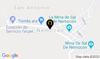 Mapa de Nemocon en Nemocón