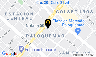 Mapa de Neumatic De Colombia en Bogotá D.C