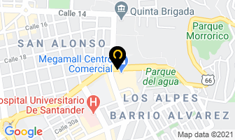 Mapa de Neuro-red Ltda en Bucaramanga