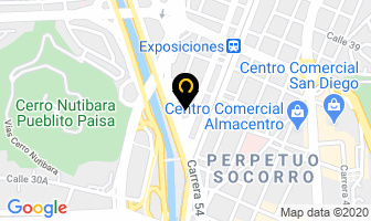 Mapa de Neuro Ventas en Medellín