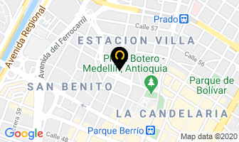 Mapa de New Card en Medellín