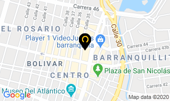 Mapa de New Fragance en Barranquilla