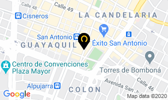 Mapa de New Galaxy en Medellín
