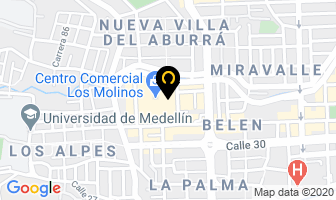 Mapa de New Games en Medellín
