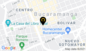 Mapa de New Ink en Bucaramanga