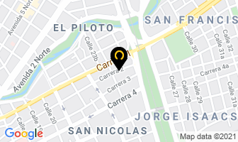 Mapa de New Media en Cali