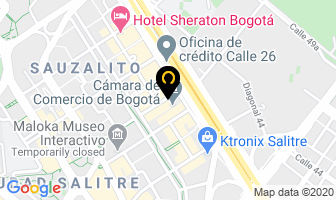 Mapa de Nexans Colombia S.a en Bogotá D.C