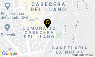 Mapa de Nexus en Bucaramanga
